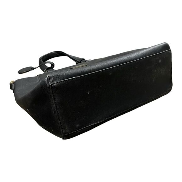 Cole Haan Women’s Black Leather Hobo Bag with Braided Detailing - Picture 6 of 8